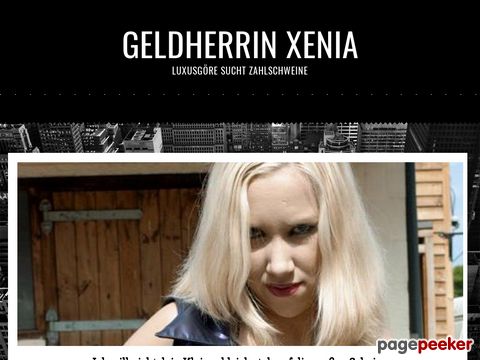 Geldherrin Xenia - Deine Abrichtung zum Geldsklaven