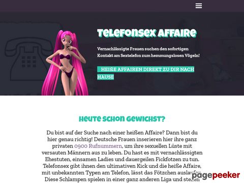 Details : Amateur Telefonsex - Deine Affaire mit echten Hausfrauen und Hobbyhuren